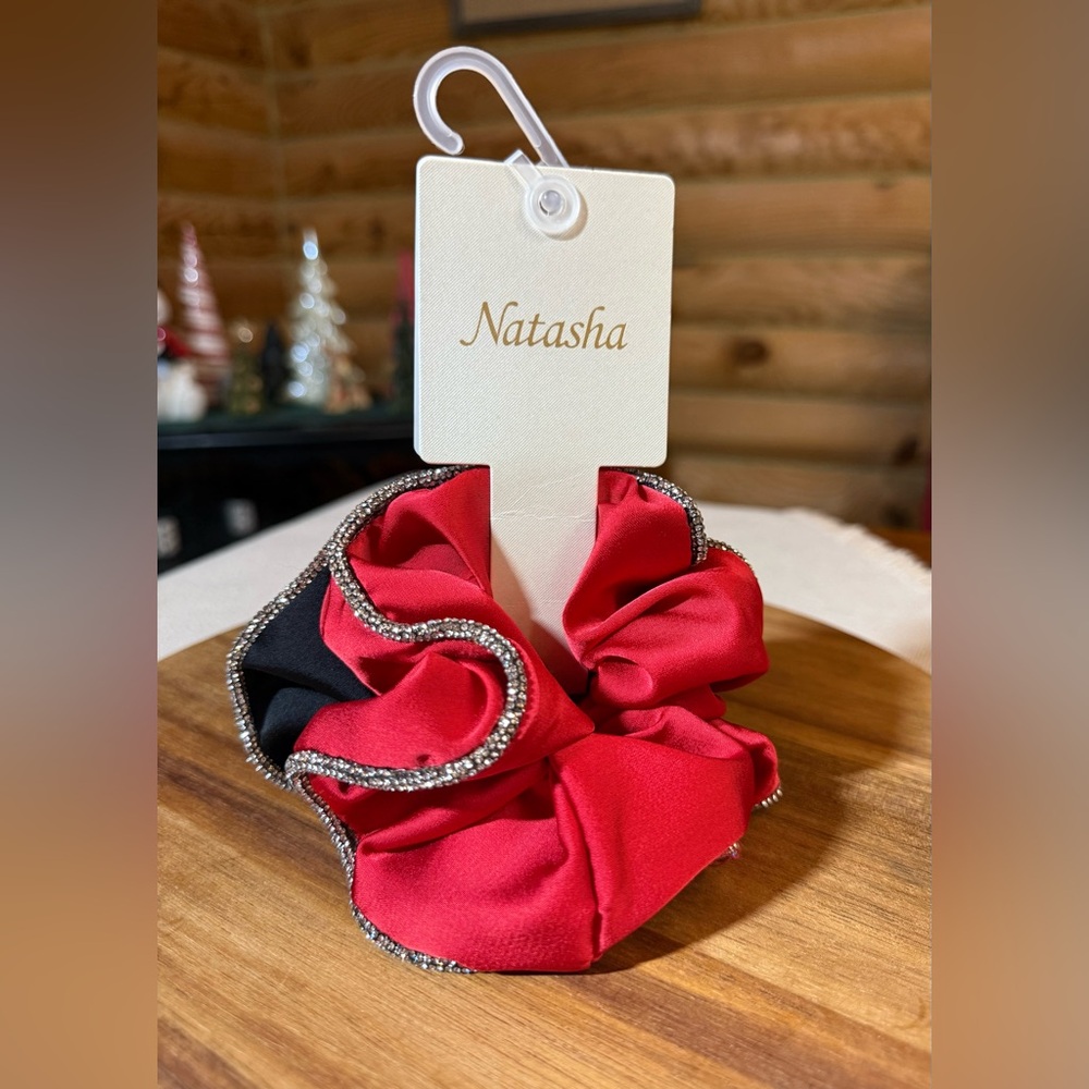 CHRISTMAS / HOLIDAY Silky Hair Scrunchies